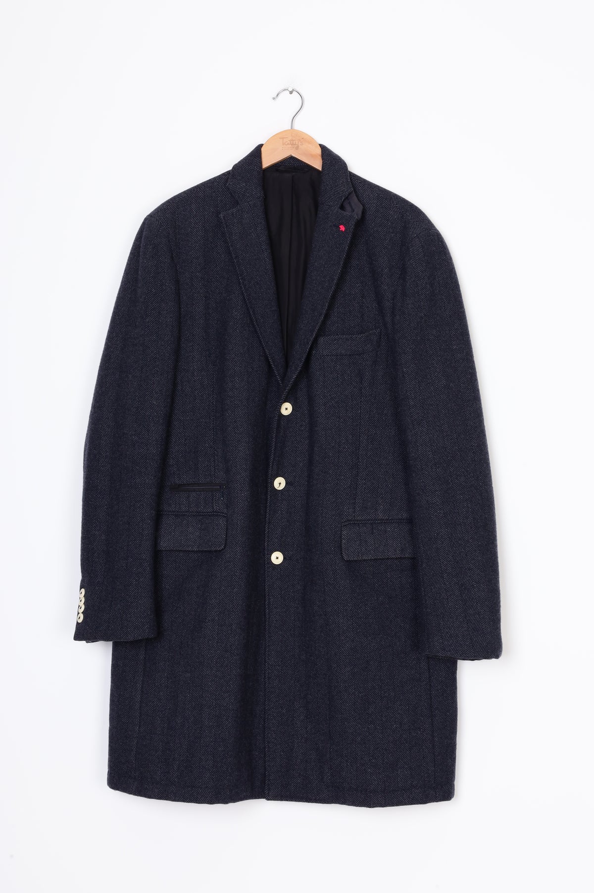 Vicomte A. Mens Blue Coat Size 52