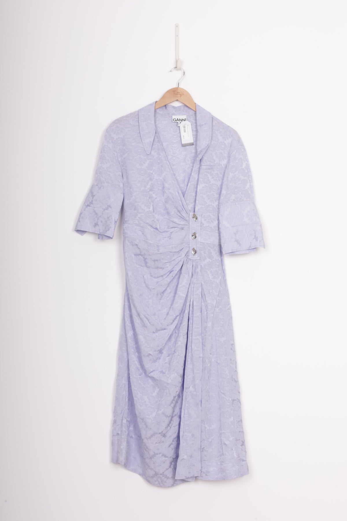 Ganni Womens Purple Dress Size 38
