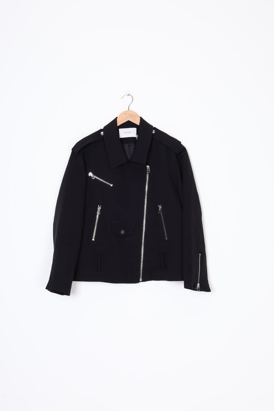 Dazzle Womens Black Jacket Size XS