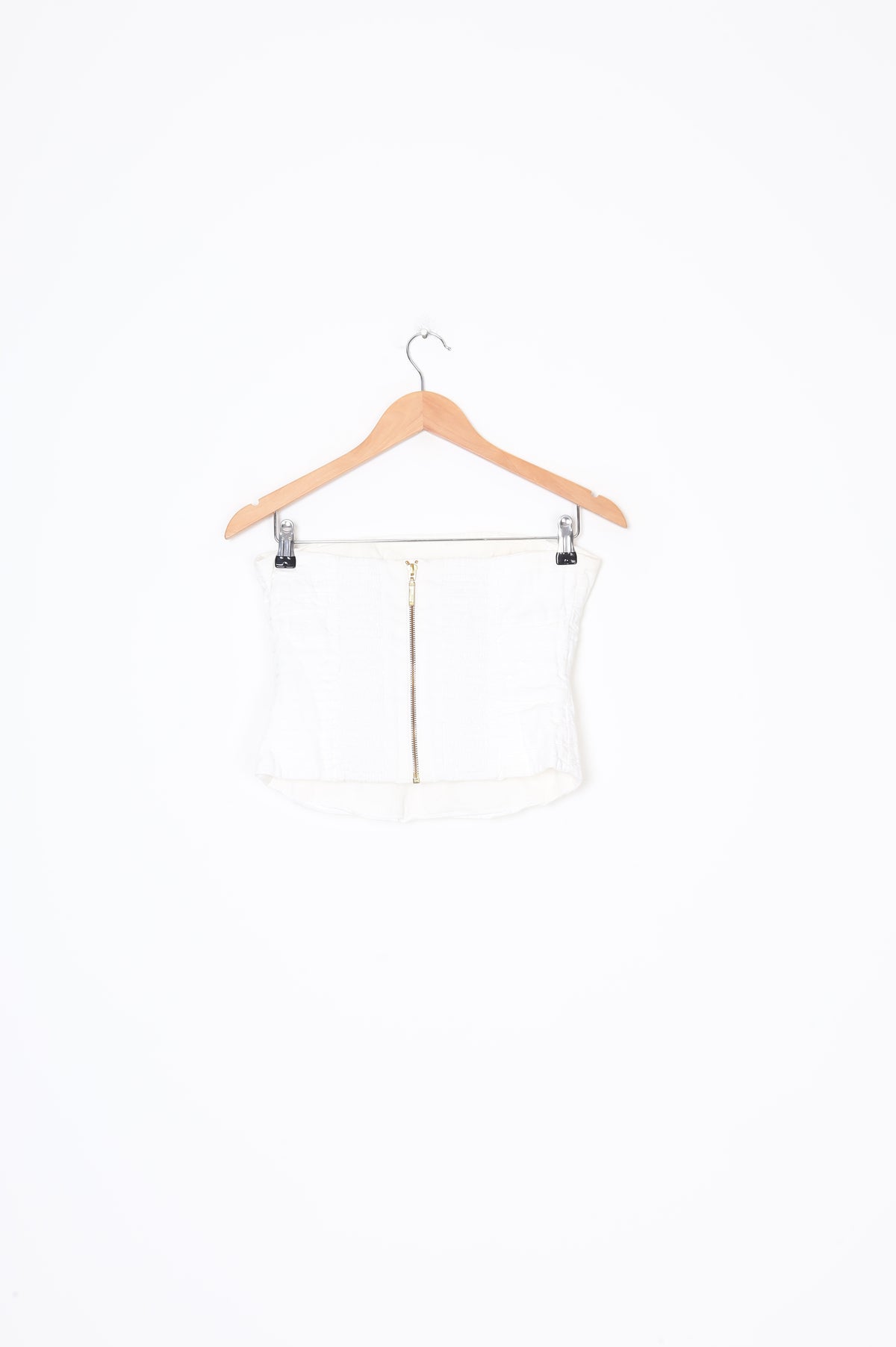 Aje. Womens White Top Size 8