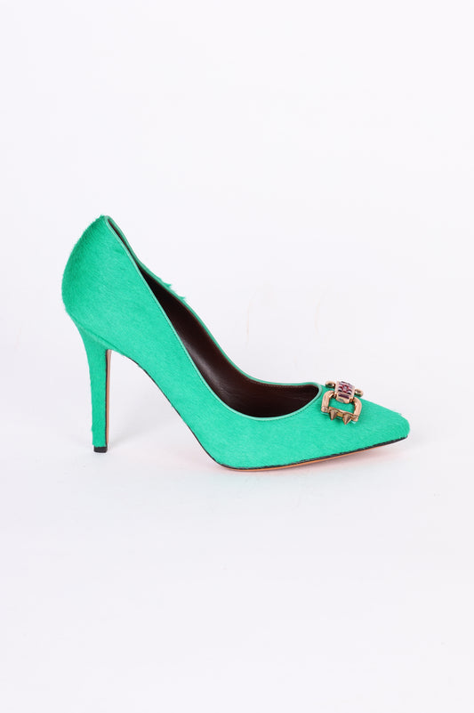 Mawi for Bruno Magli Womens Green Heels Size 37