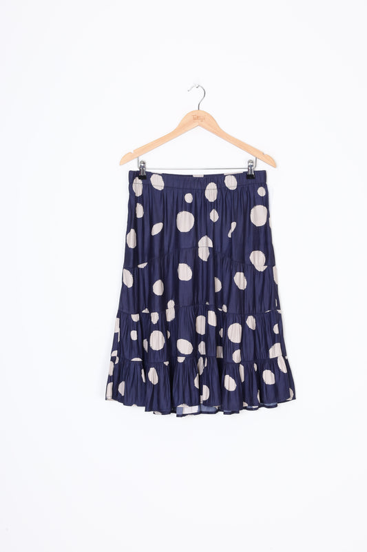Lania the Label Womens Blue Skirt Size 14