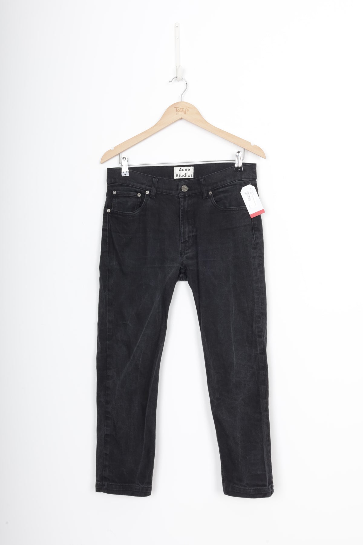 Acne Studios Mens Black Jeans Size W 32