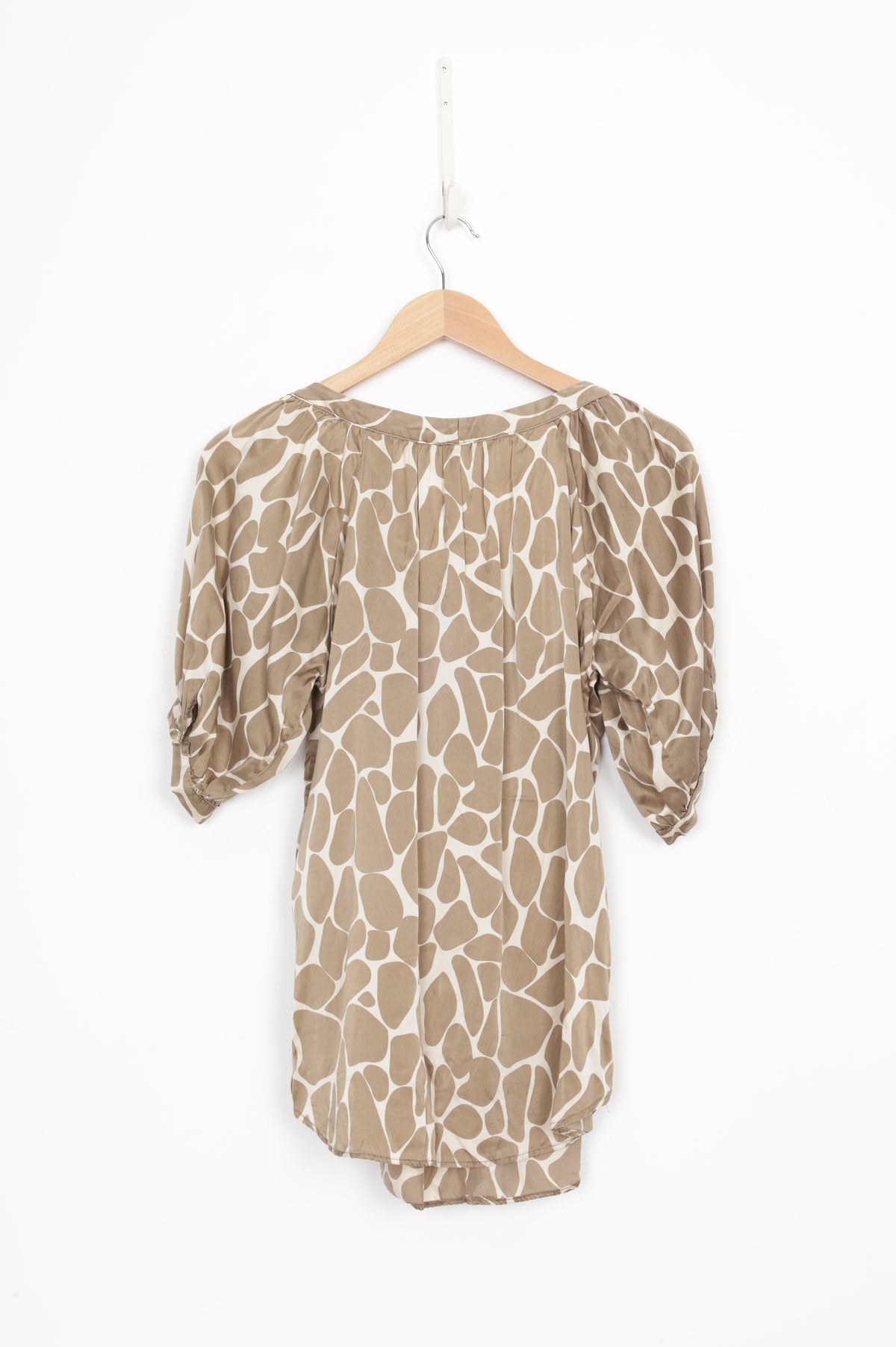 Nicholson Womens Beige Top Size 10