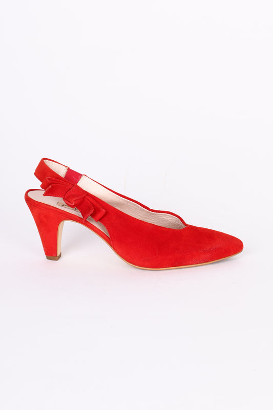 Paul Green Womens Red Heels Size EU 37