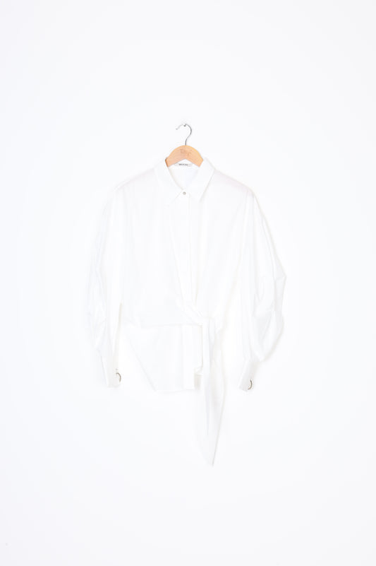 Mogas Womens White Shirt Size S