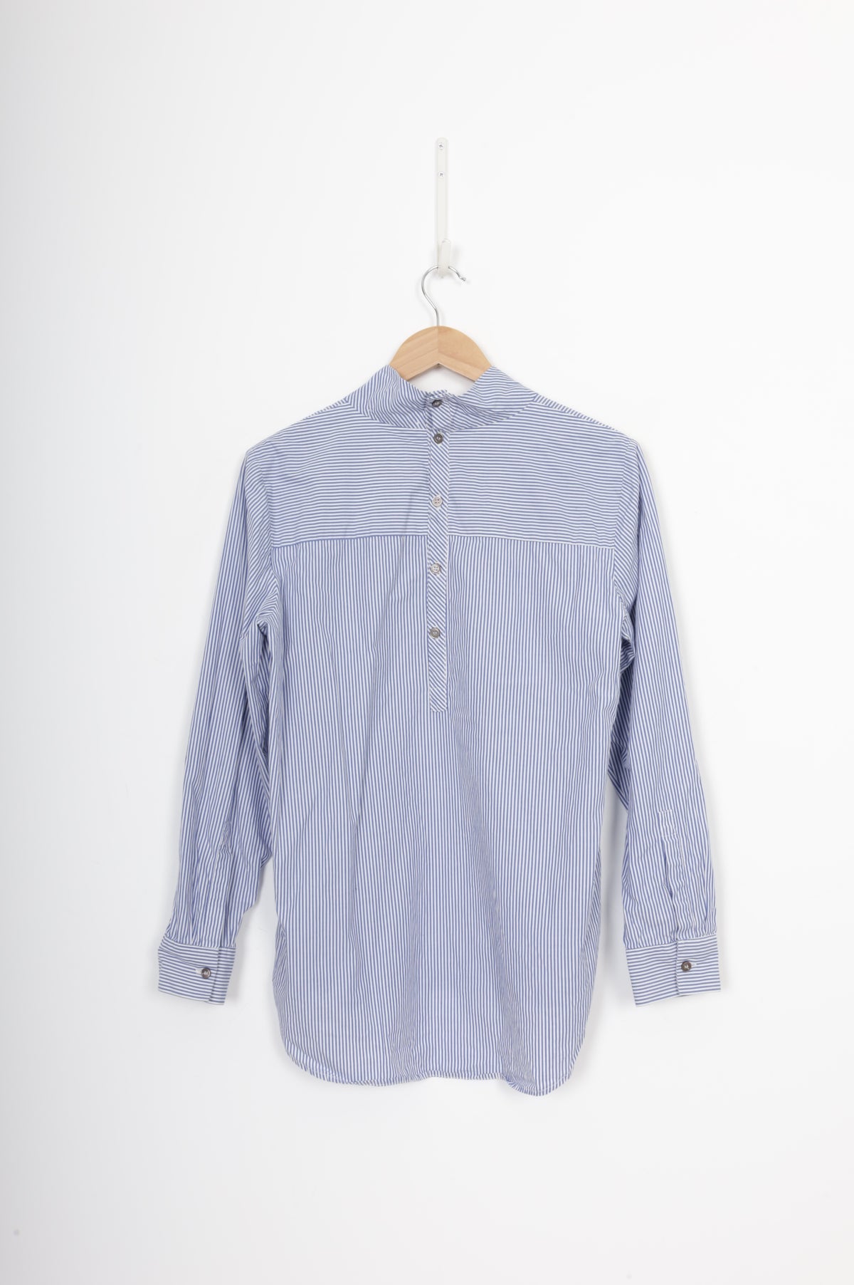 Helen Cherry Womens Blue Shirt Size S