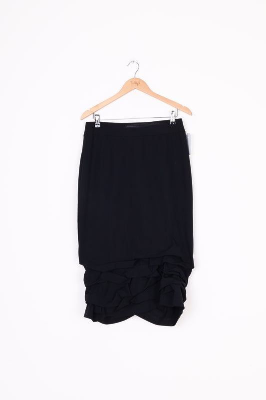 Rohmana Womens Black Skirt Size W 32