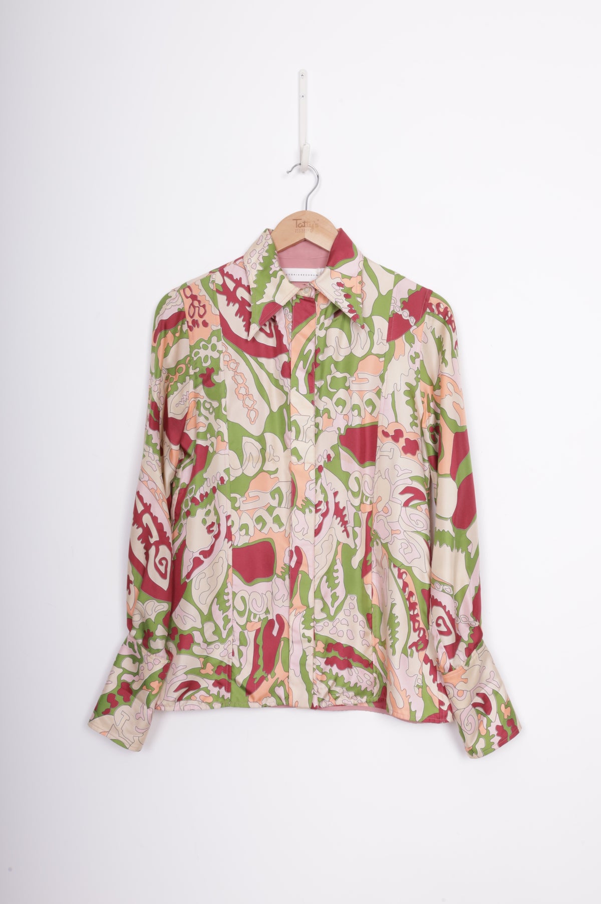 Victoria Beckham Womens Pink Shirt Size 6