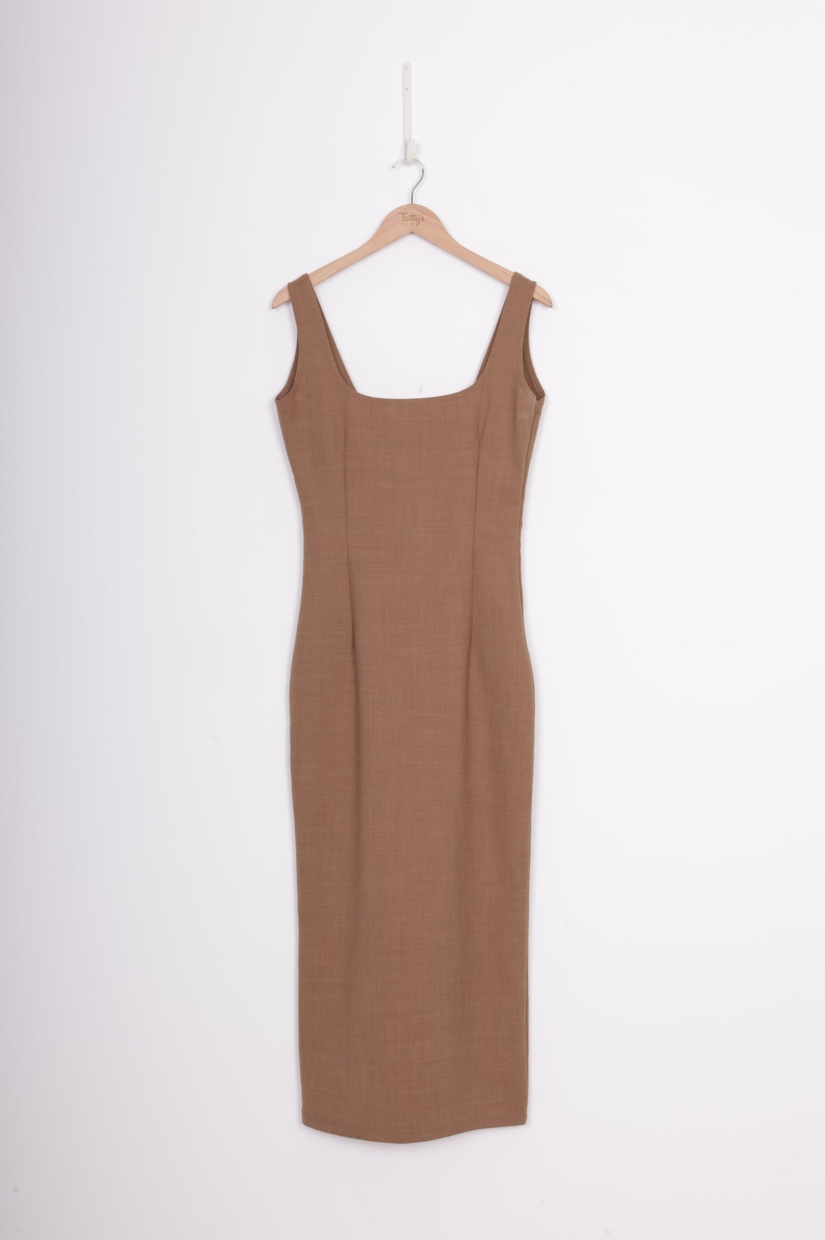 Paris Georgia Basics Womens Brown Dress Size M