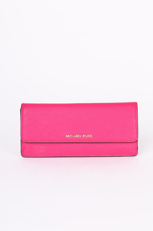 Michael Kors Womens Pink Wallet Size O/S
