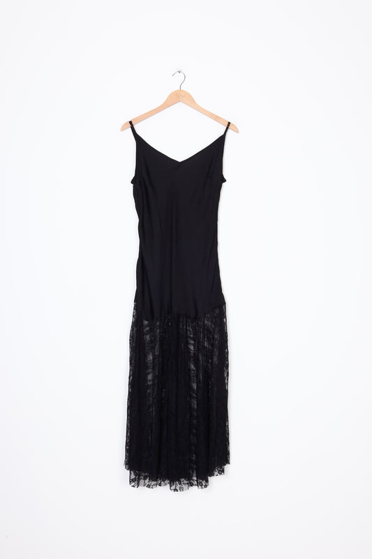 Sabbi Womens Black Dress Size L