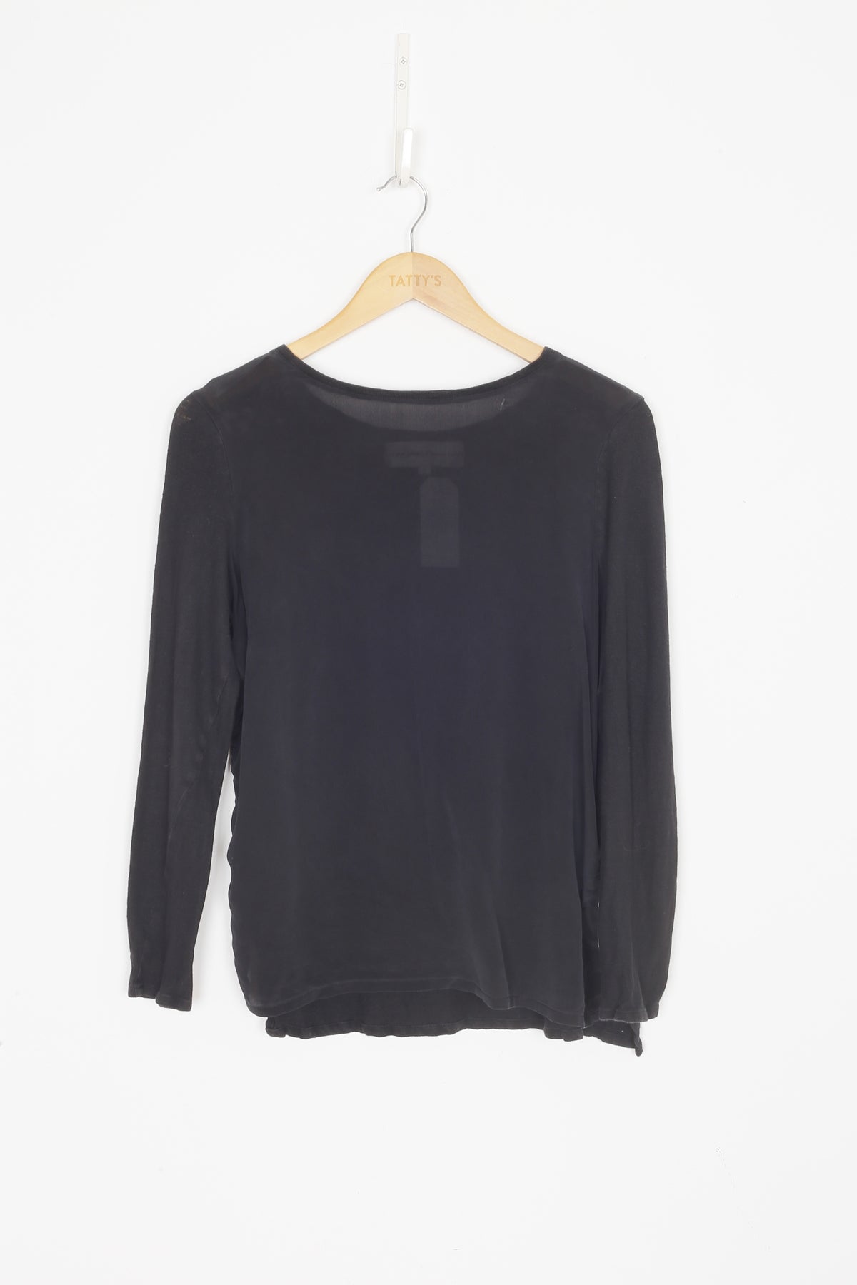 Julian Danger Classic Label Womens Black Top Size 8