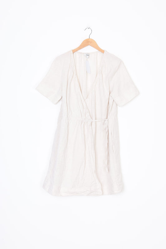 Cos Womens Cream Dress Size M