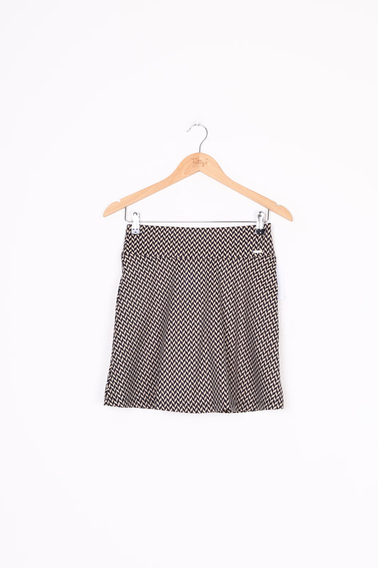 Aimn Womens Black Skirt Size S