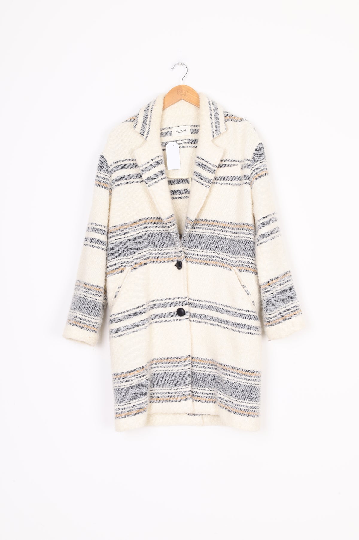 Isabel Marant Etoile Womens Cream Jacket Size 36