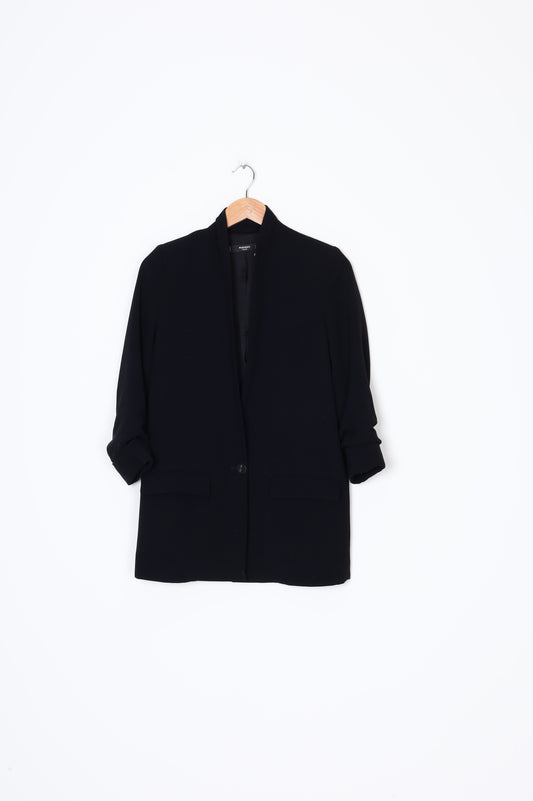 Mango Womens Black Blazer Size XS
