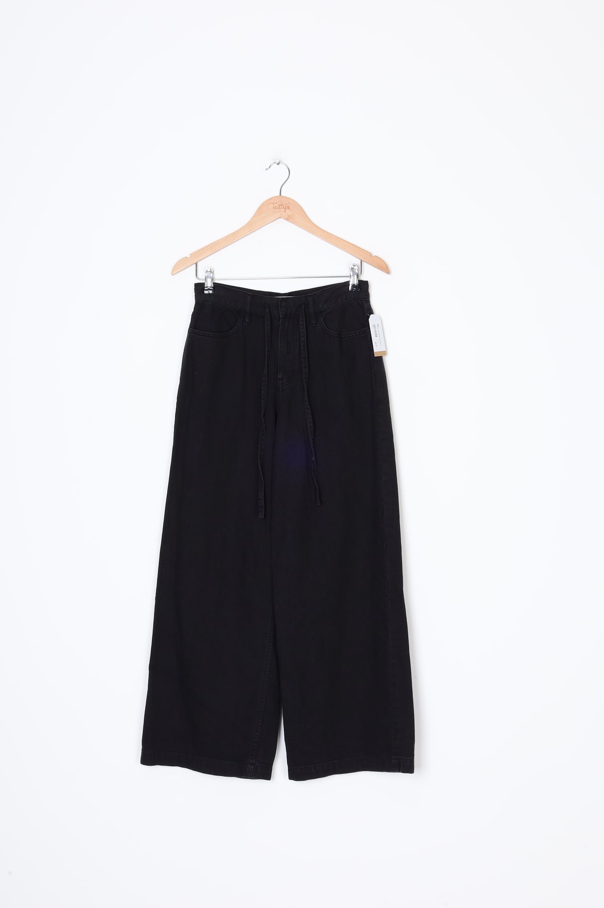 Assembly Label Womens Black Pants Size 6