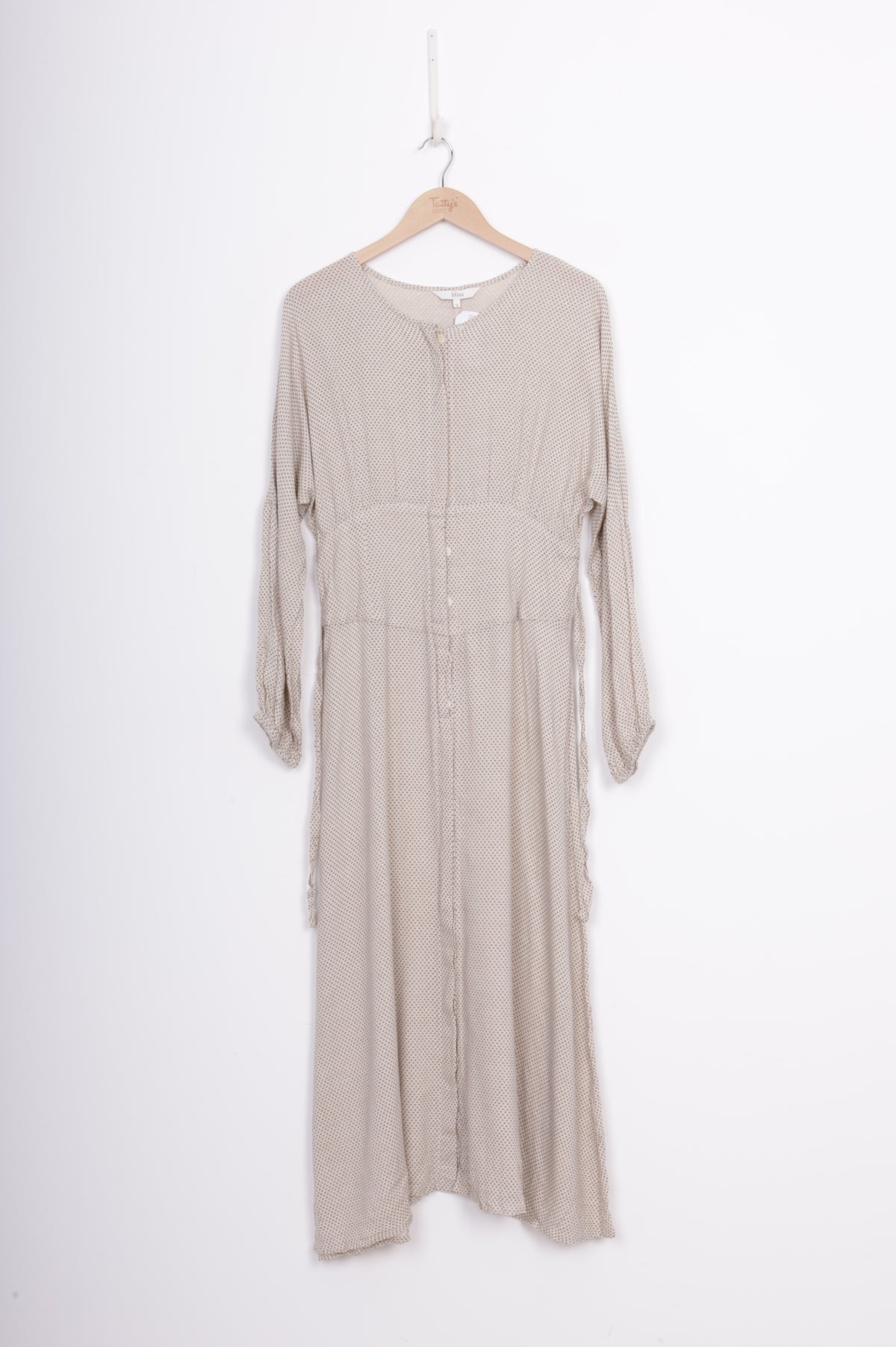 Mina Womens Cream Dress Size 8