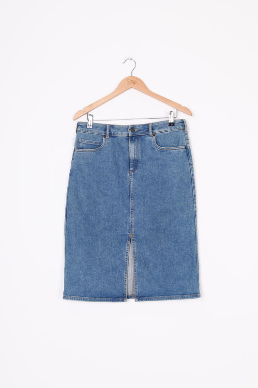 Vanessa Bruno Womens Blue Skirt Size 40