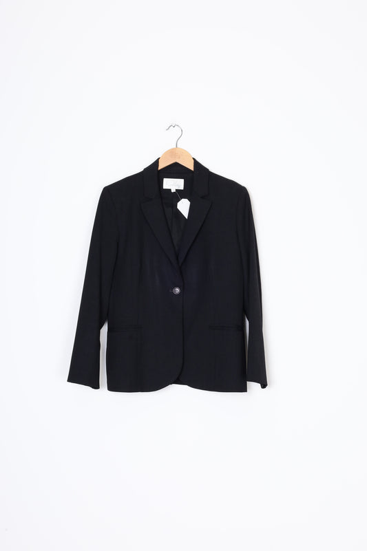 david findlay Womens Grey Blazer Size 10