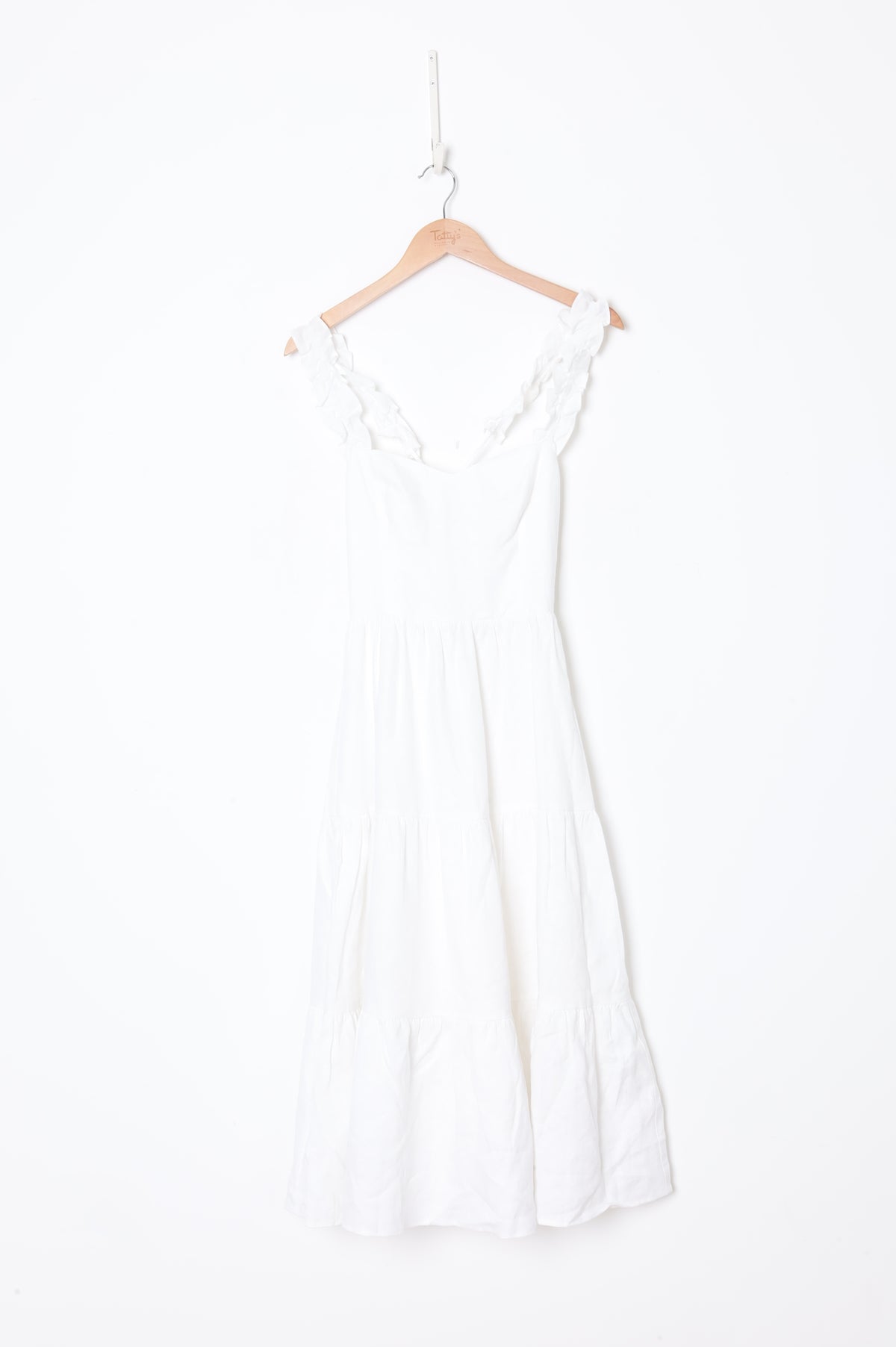 Reformation Womens White Dress Size 0