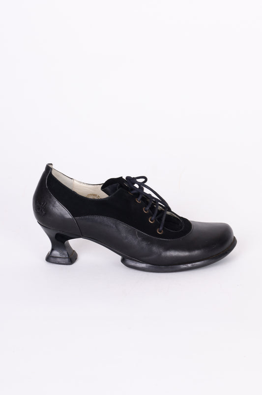 John Fluevog Womens Black Heels Size EU 37