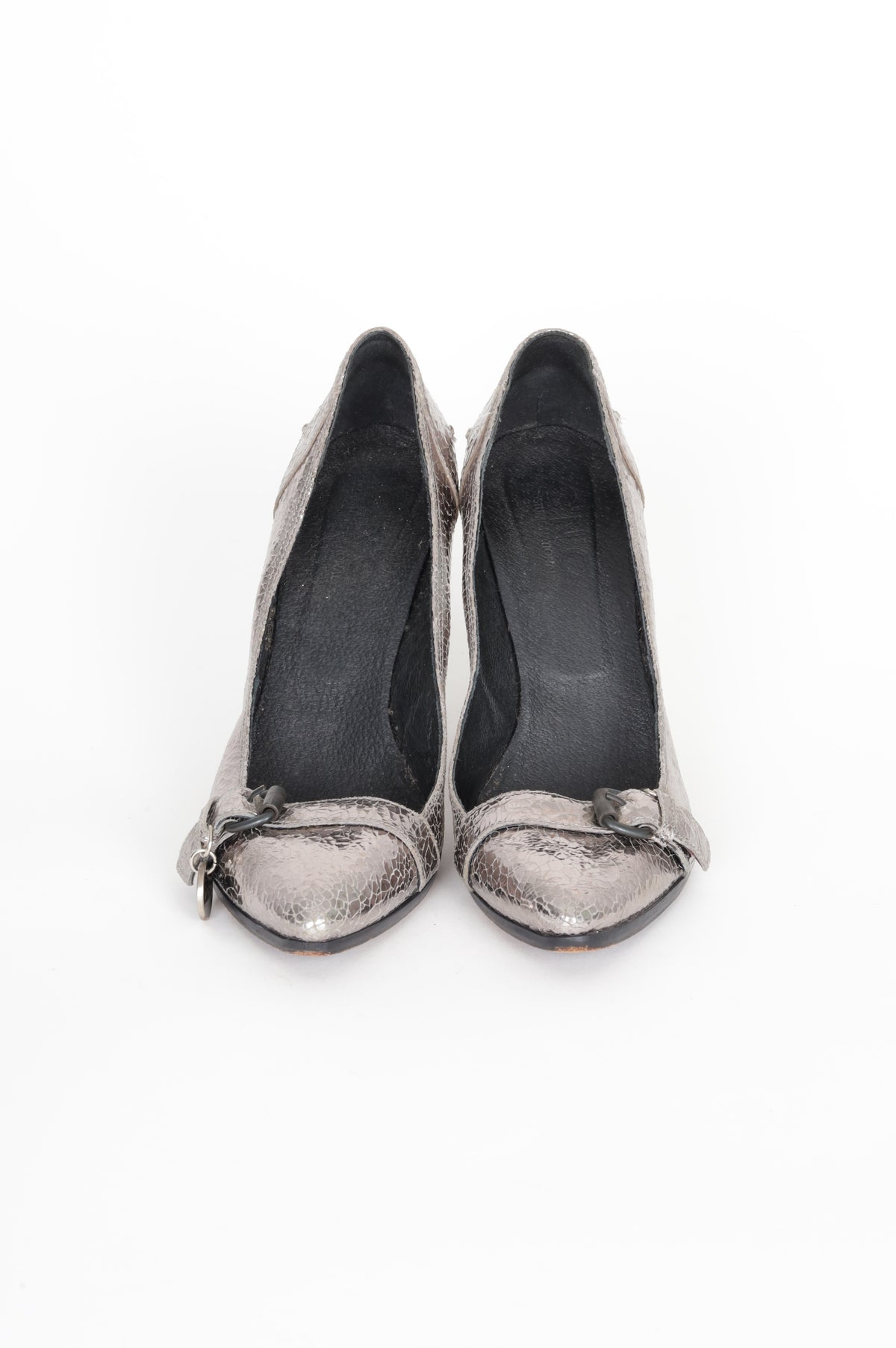 CNC Womens Metallic Heels Size 40