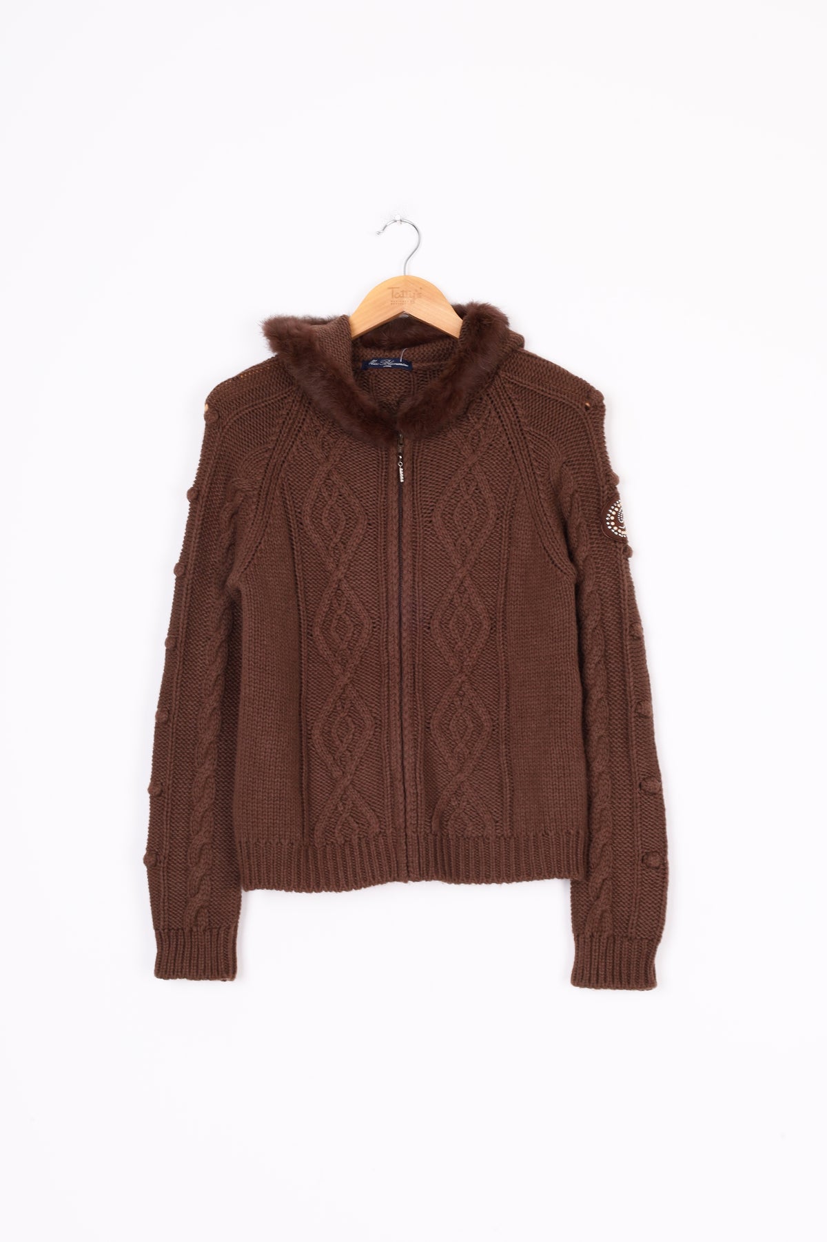 Miss blumarine jeans Womens Brown Jumper Size XS