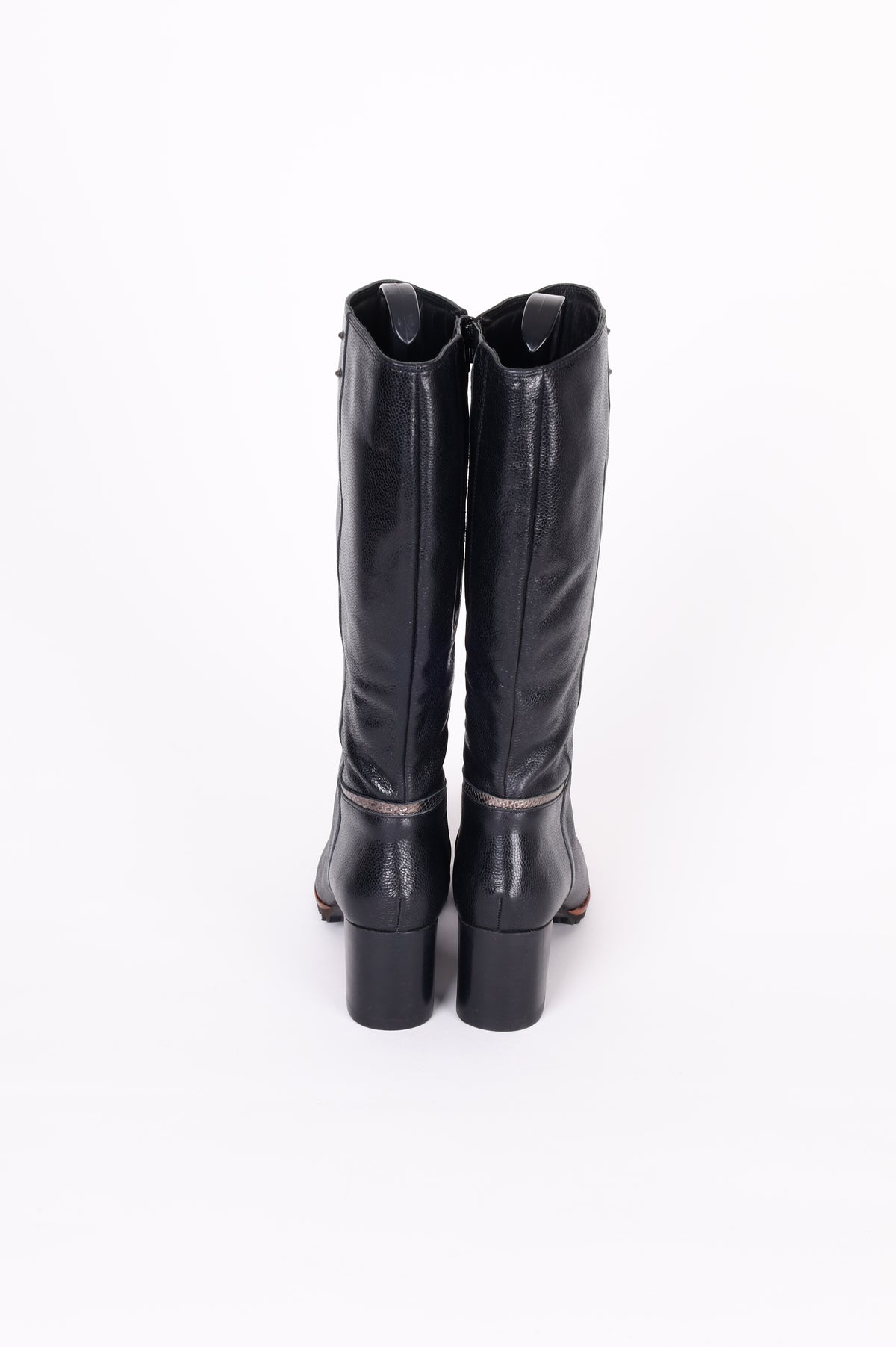 Softwaves Womens Black Boots  Size EU 45