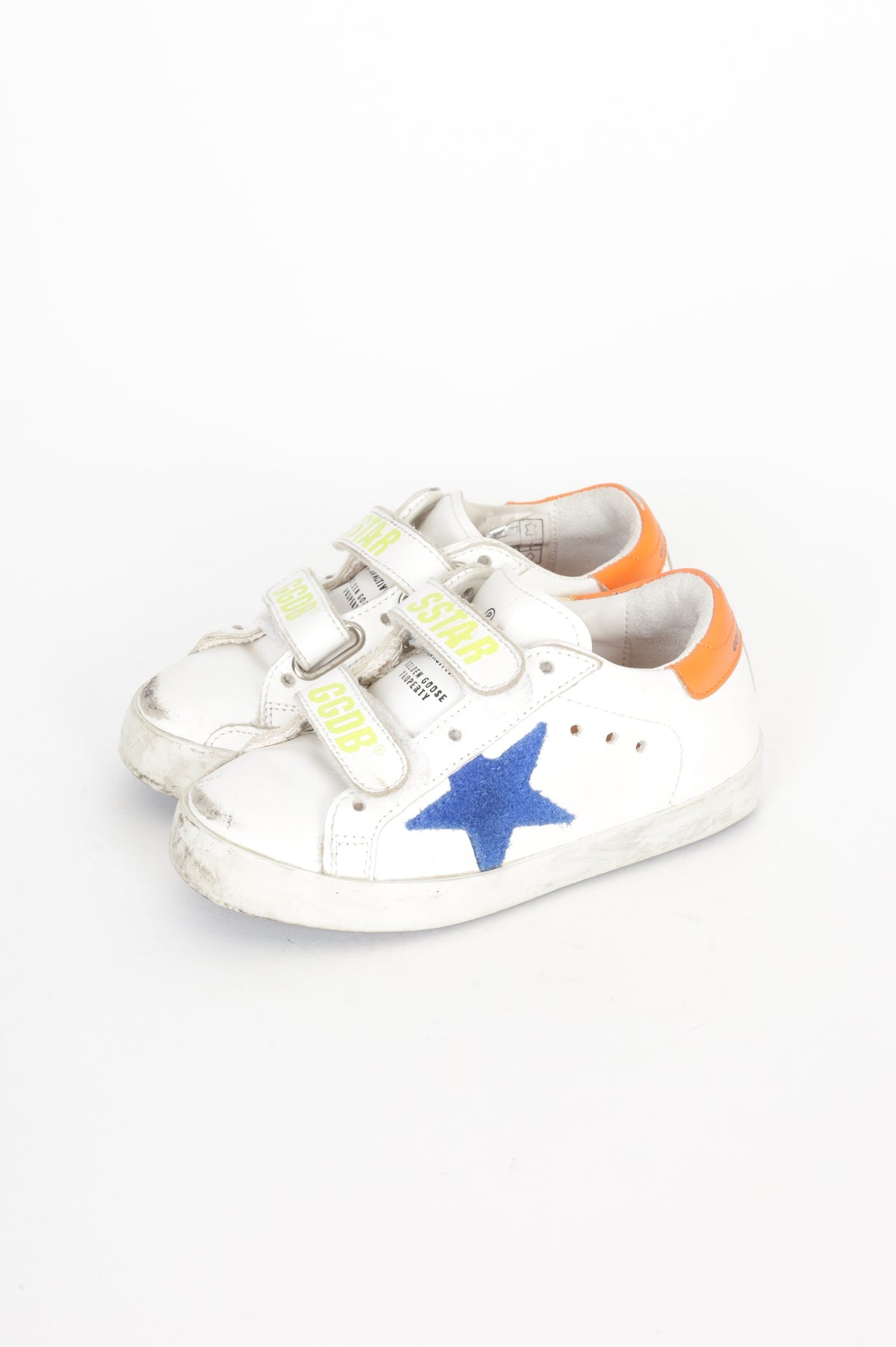 Golden Goose Kids White Shoes Size UK 8