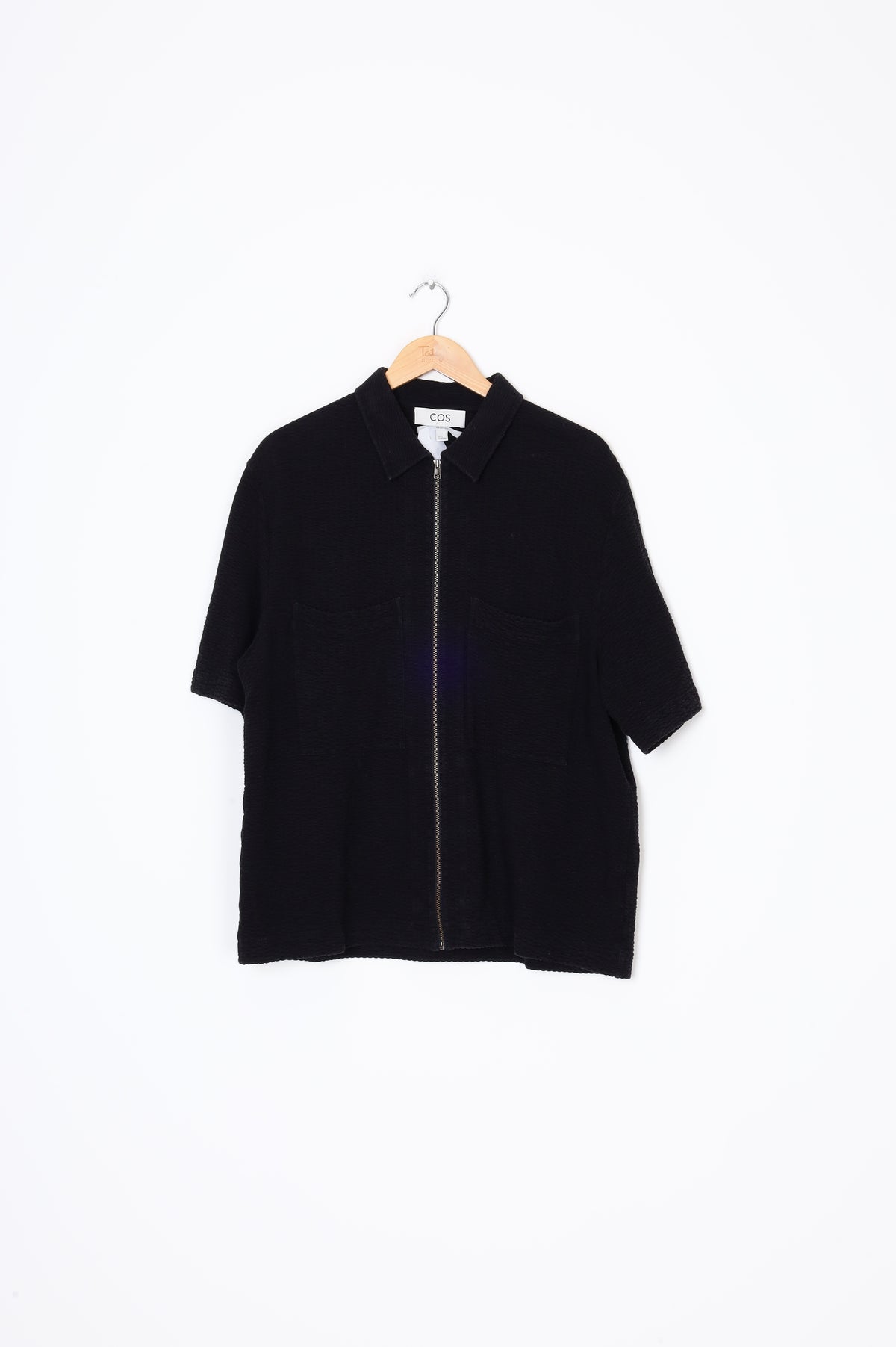 Cos Mens Black Shirt Size XL