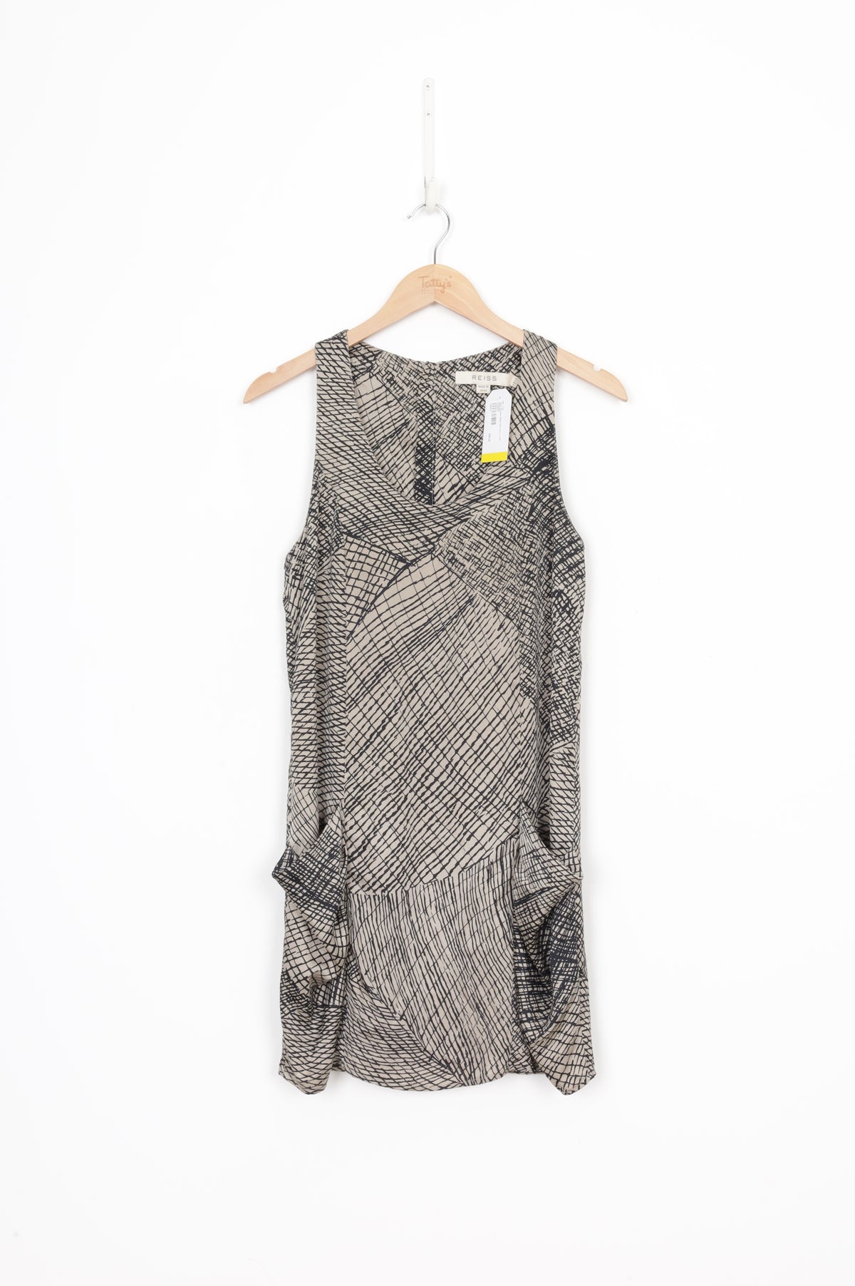 Reiss Womens Beige Dress Size 8