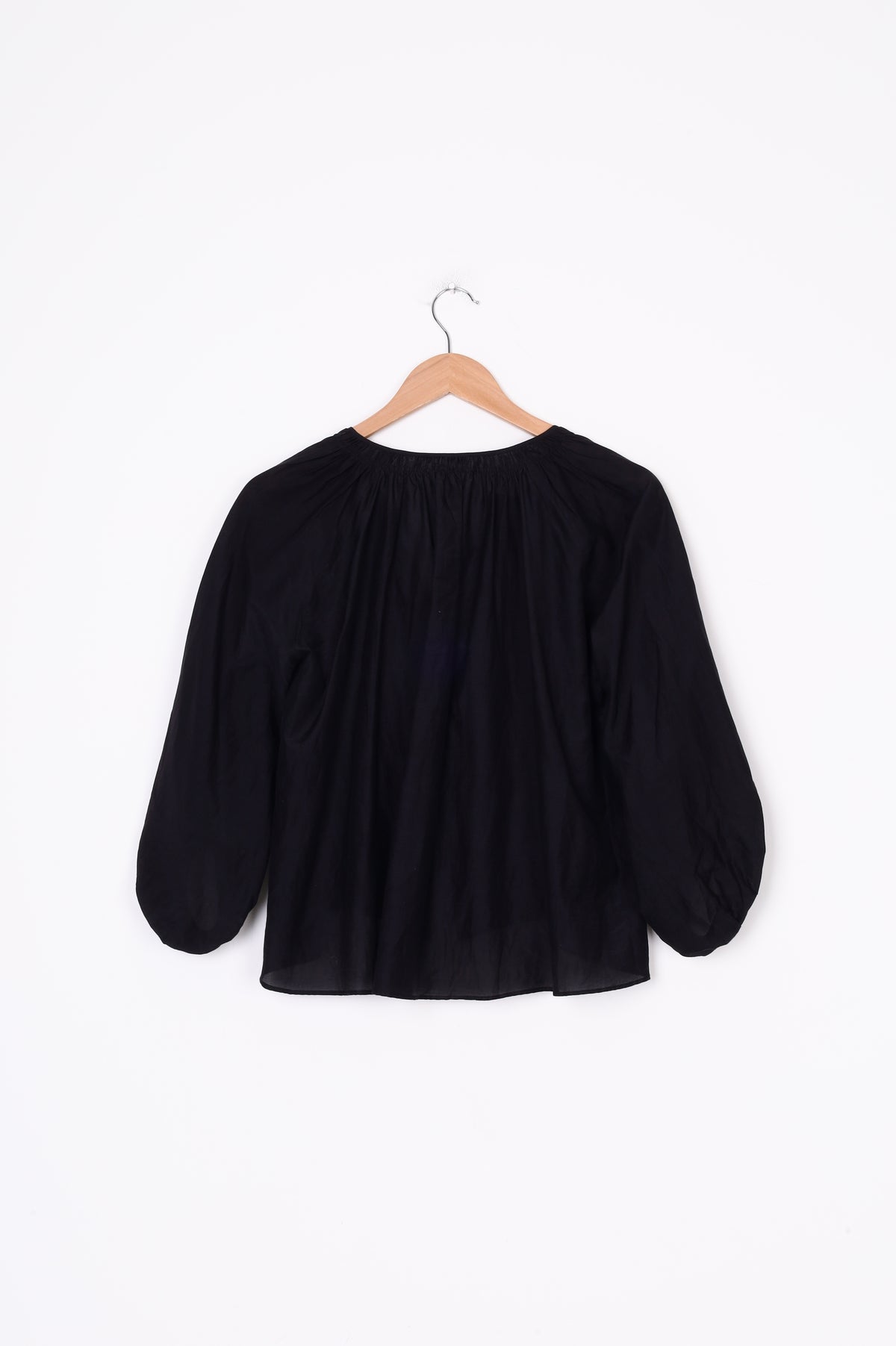 MY_ Womens Black Blouse Size S