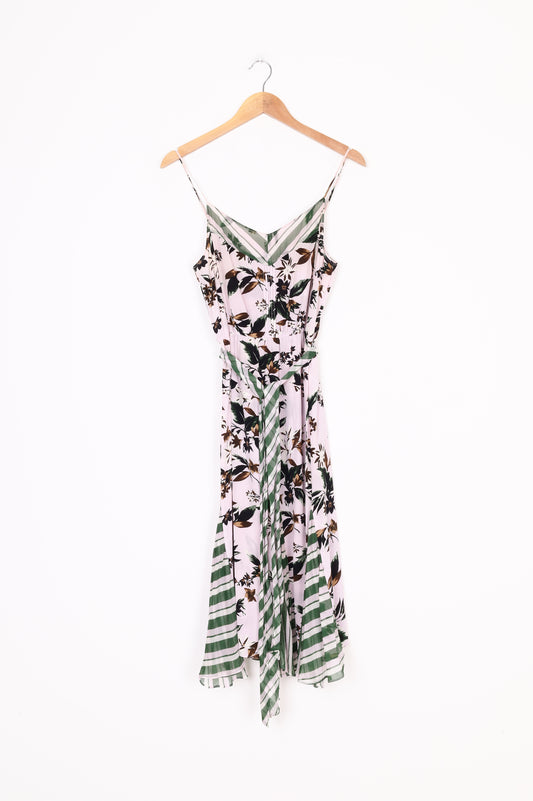 Diane von Furstenberg Womens Pink Dress Size S
