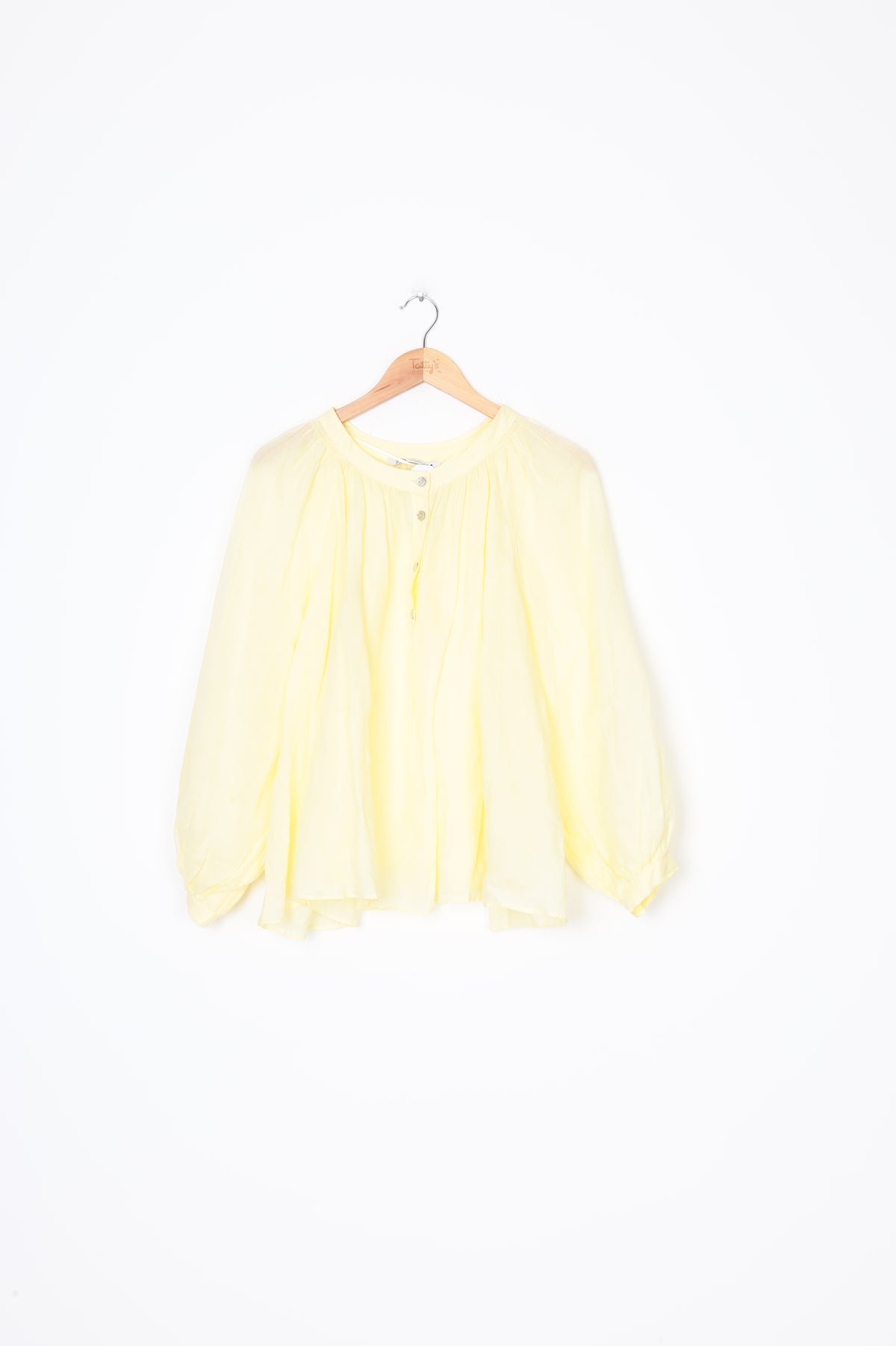 Zara Womens Yellow Shirt Size M