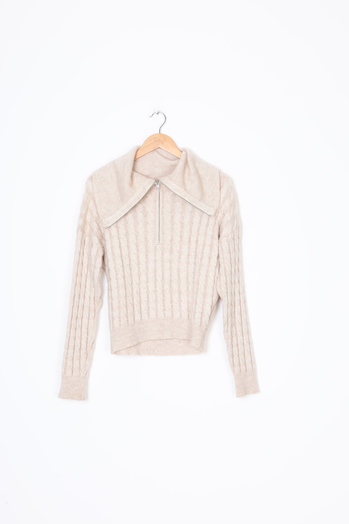 frame Womens Beige Jumper Size XS