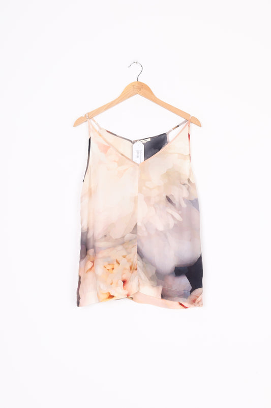 juliette hogan Womens Beige Singlet Size 12