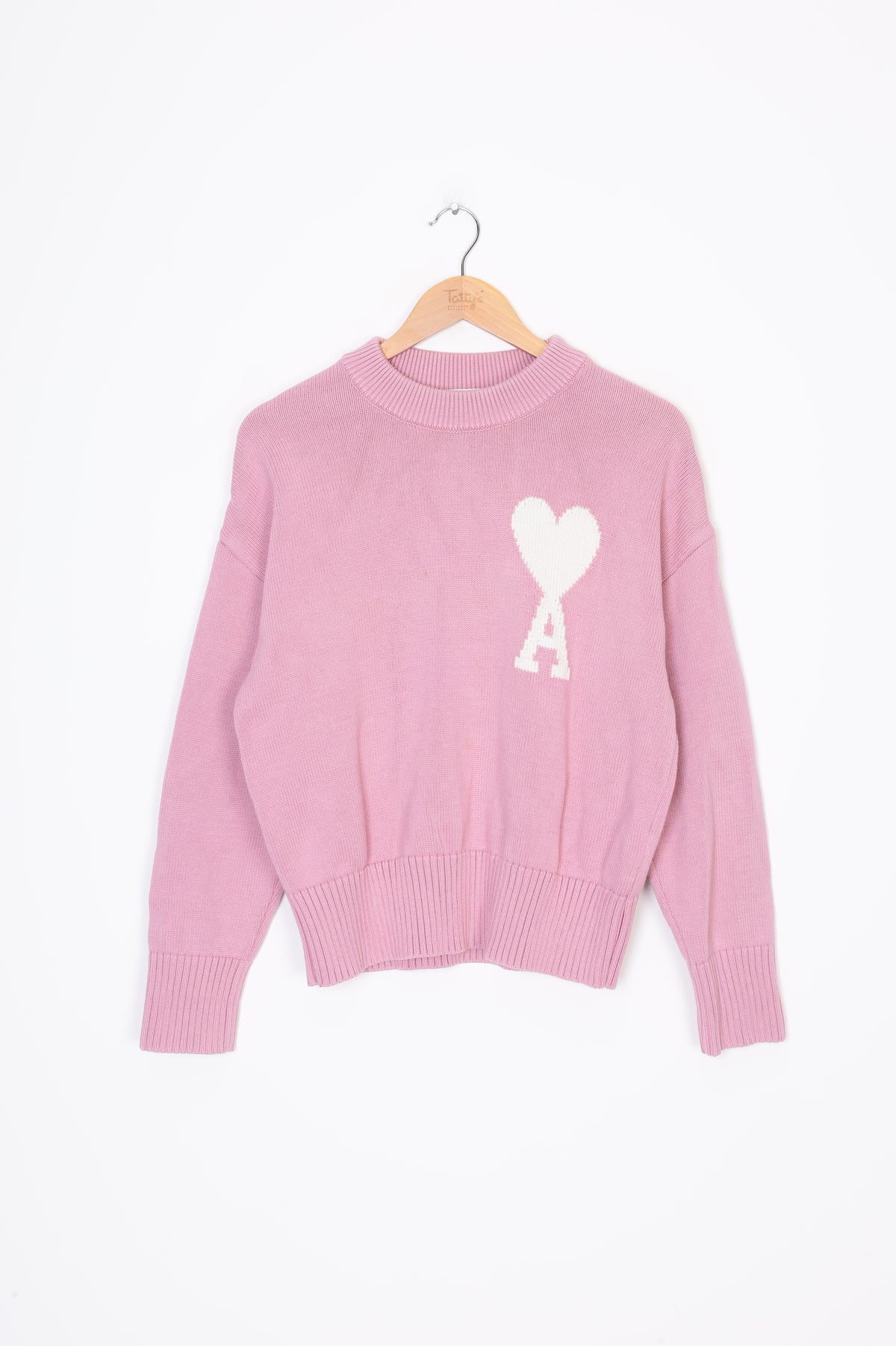Ami Womens Pink Jumper Size M
