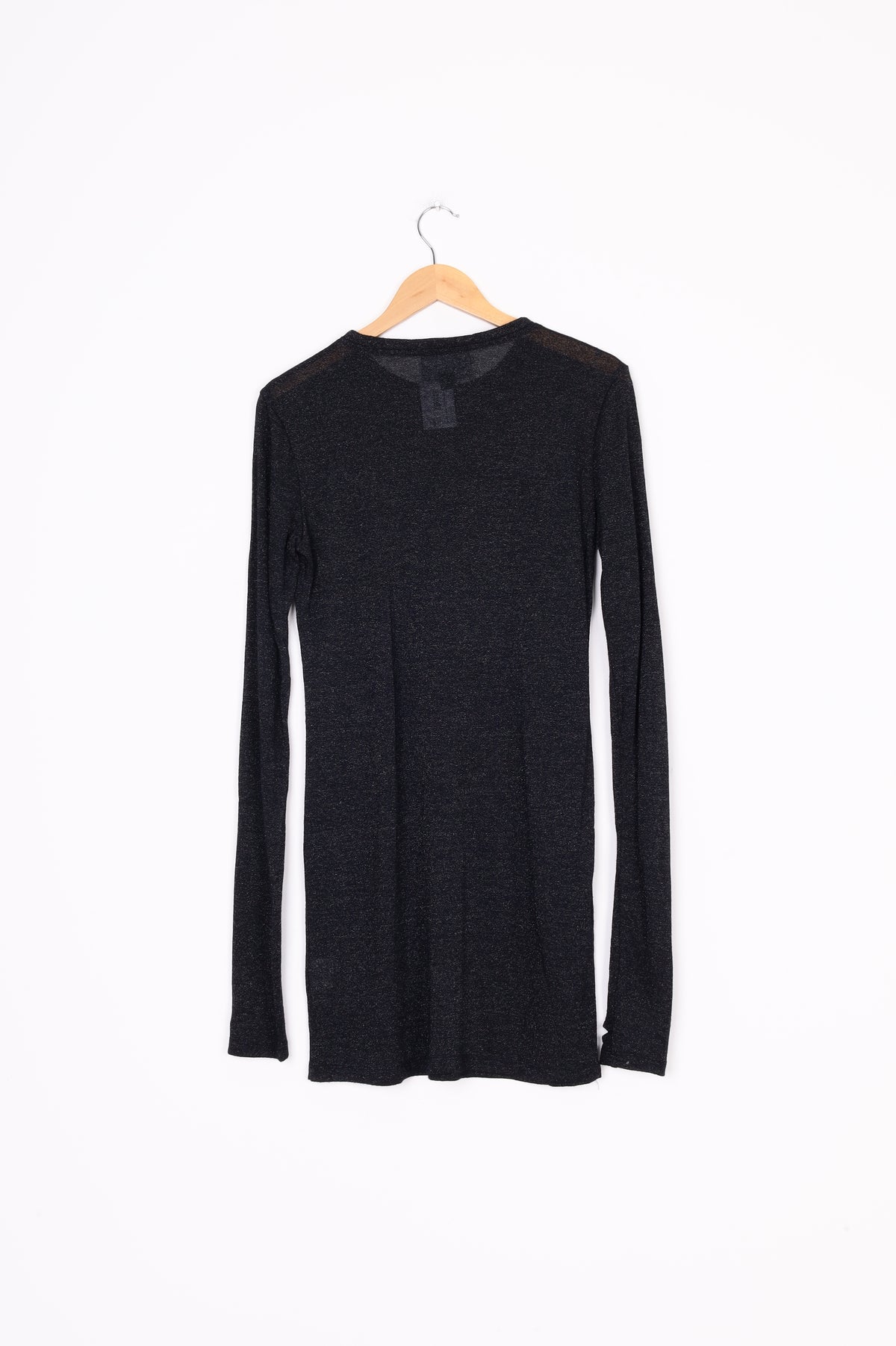 Ricochet Womens Black Top Size 12
