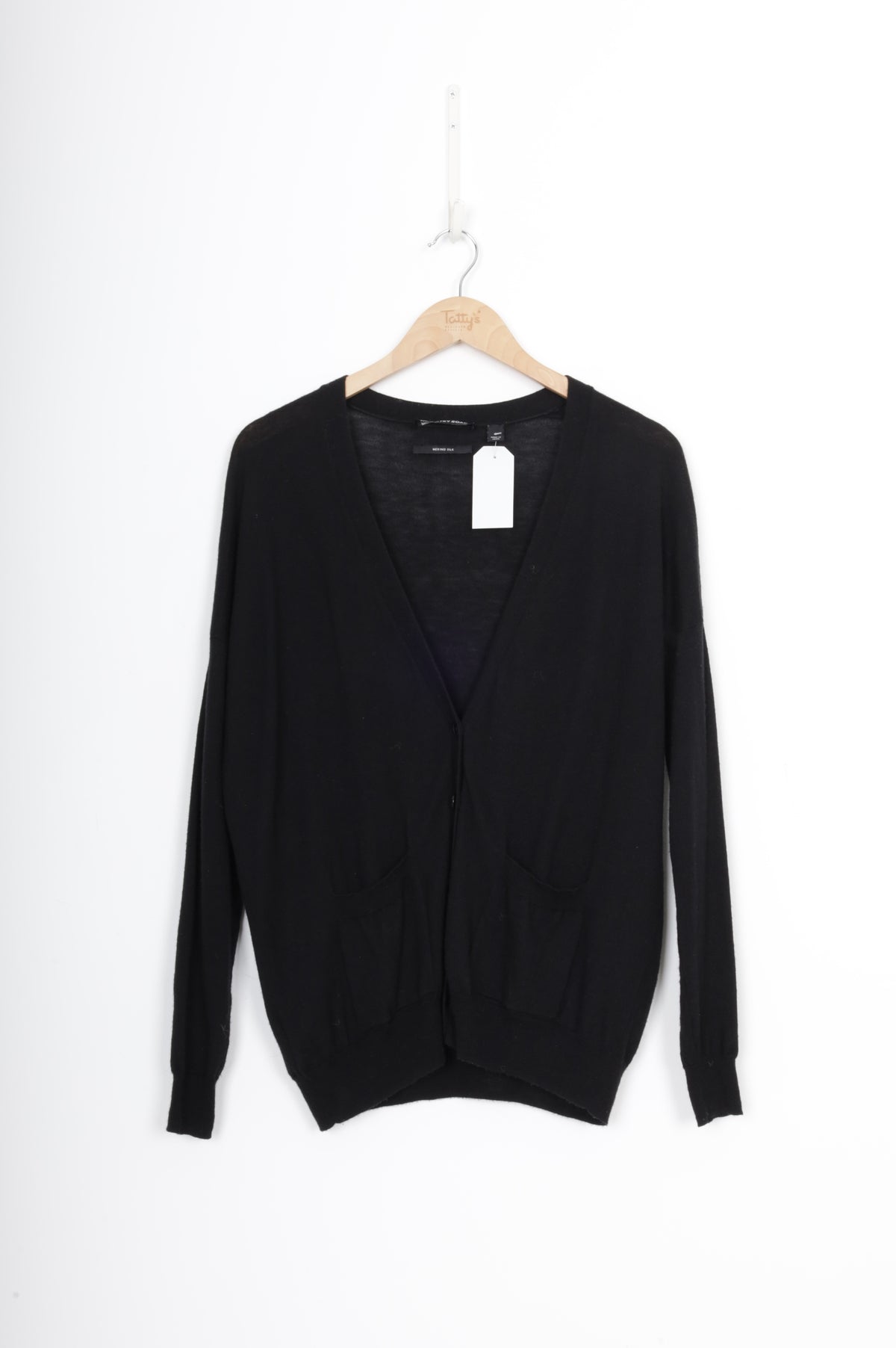 Country Road Womens Black Cardigan Size S