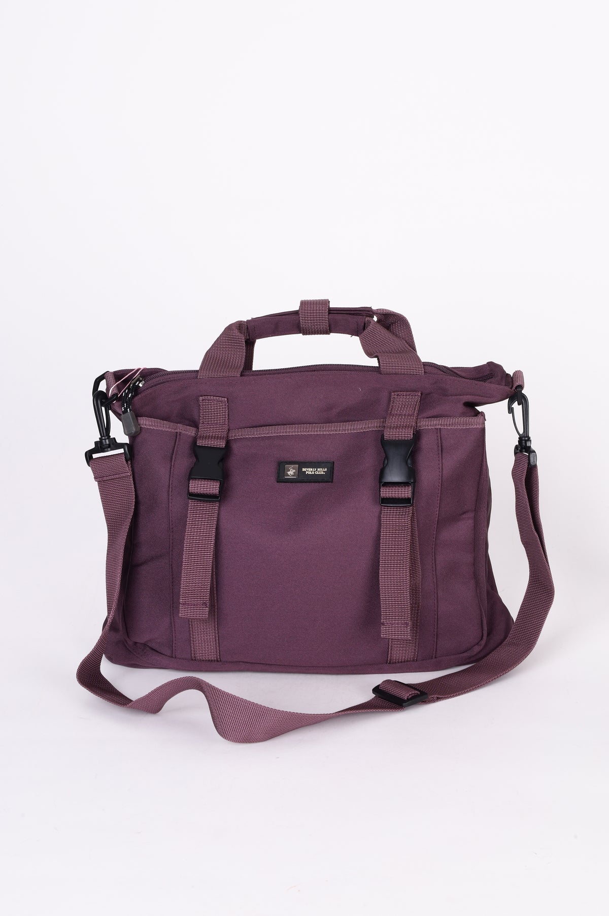 Beverly Hills Polo Club Womens Purple Bag Size O/S