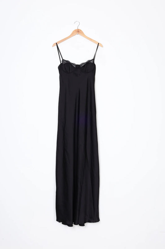 Misha Womens Black Dress Size XL