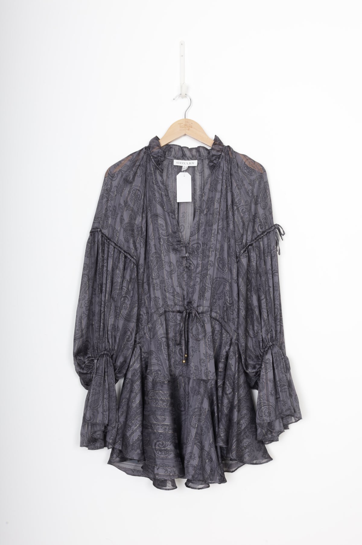 Shona Joy Womens Grey Dress Size 8
