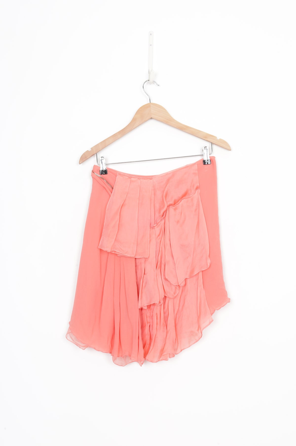 Roberta Furlanetto Womens Orange Skirt Size 40