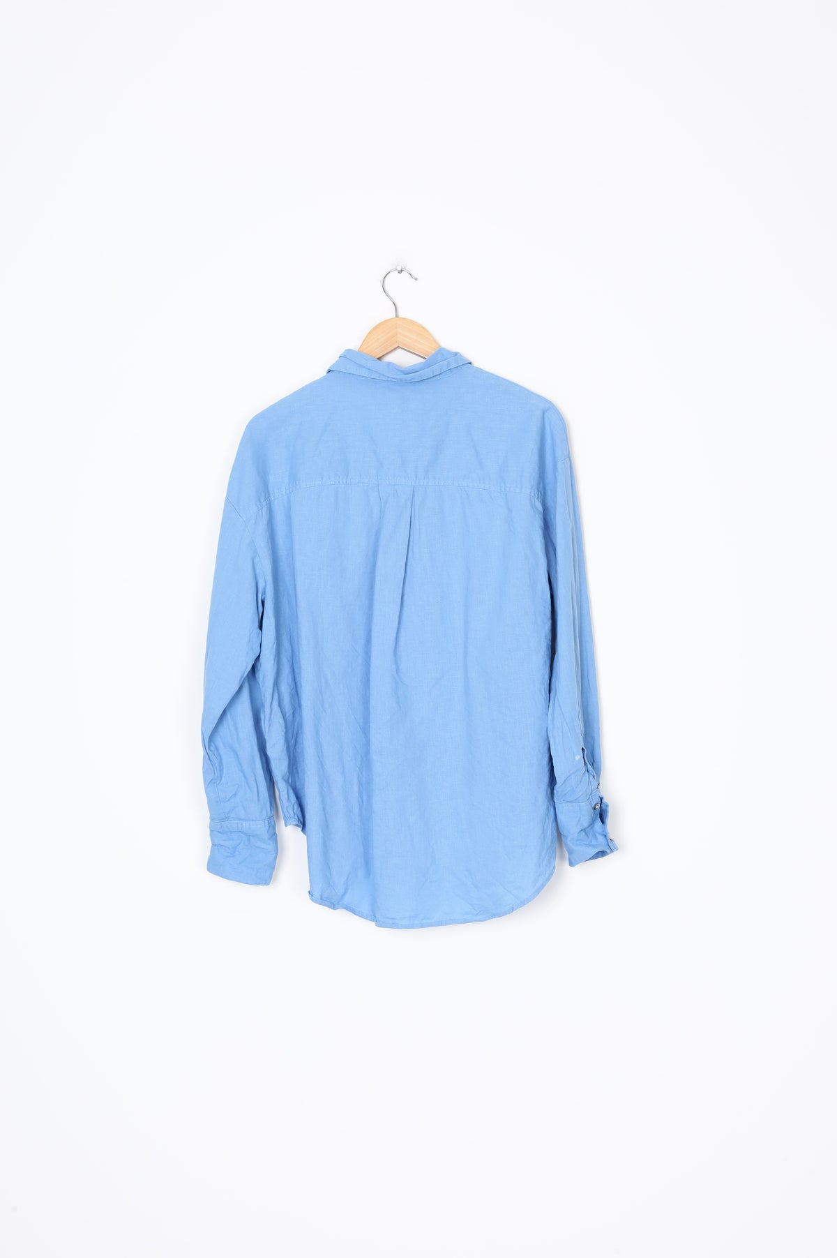 Assembly Label Womens Blue Shirt Size 12