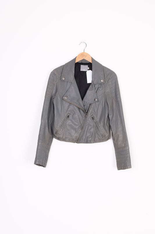 Mike & Chris Womens Grey Jacket Size M