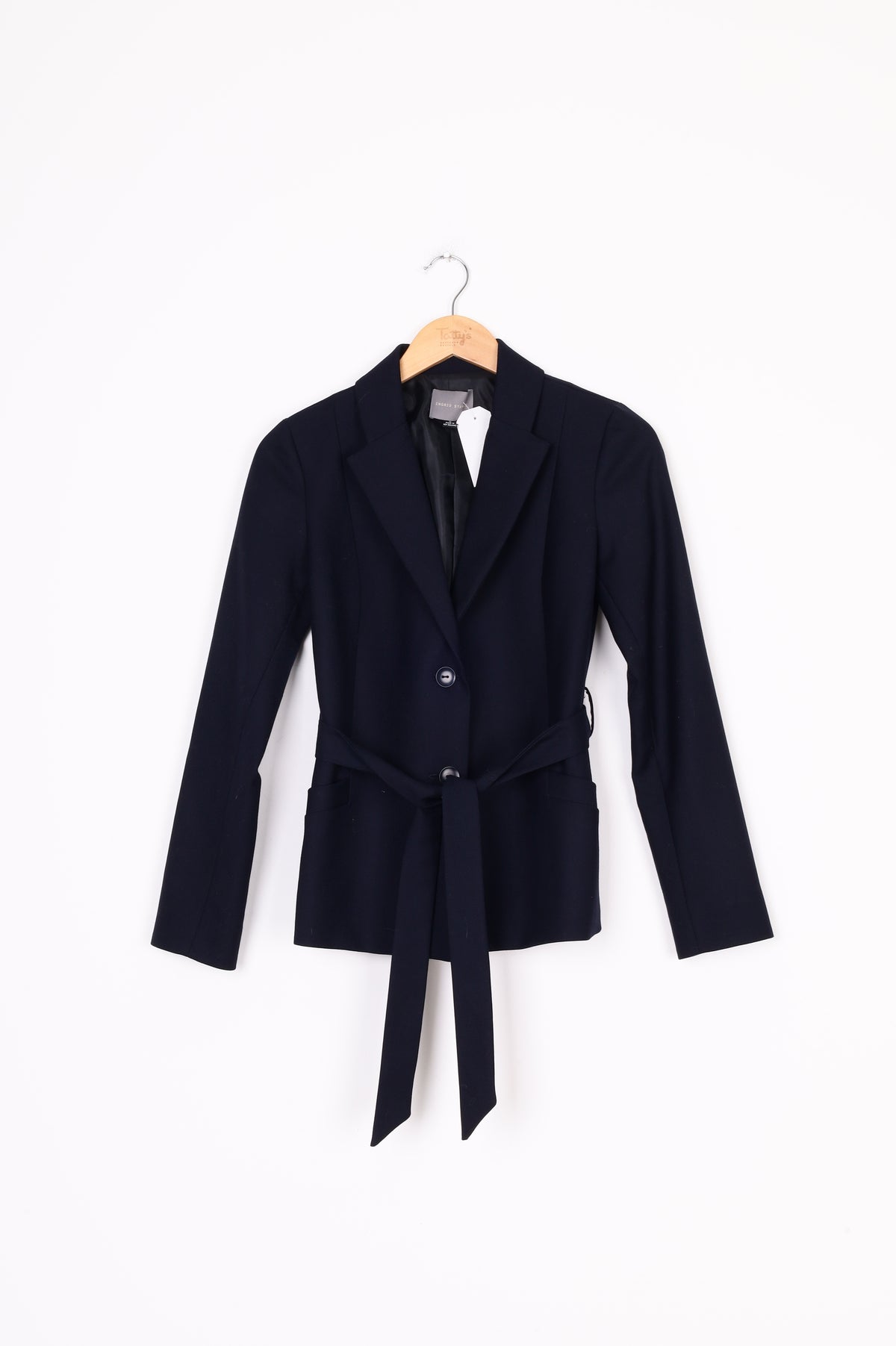 Ingrid Starnes (Sample) Womens Blue Blazer Size 6