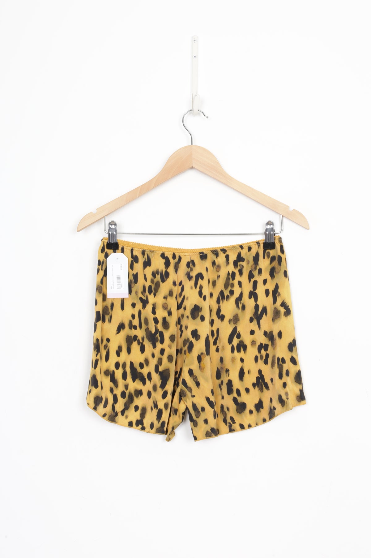 Anine Bing Womens Yellow Shorts Size S