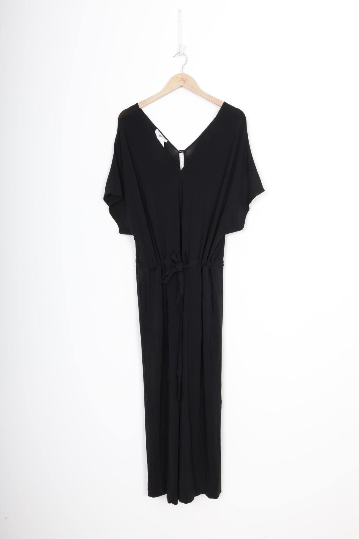 Sills Womens Black Jumpsuit Size 16